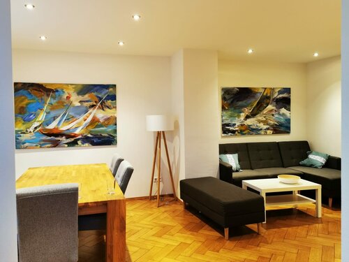 Maritime Malerei Ferienwohnung Langenargen